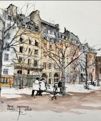 PLACE DAUPHINE 40X50