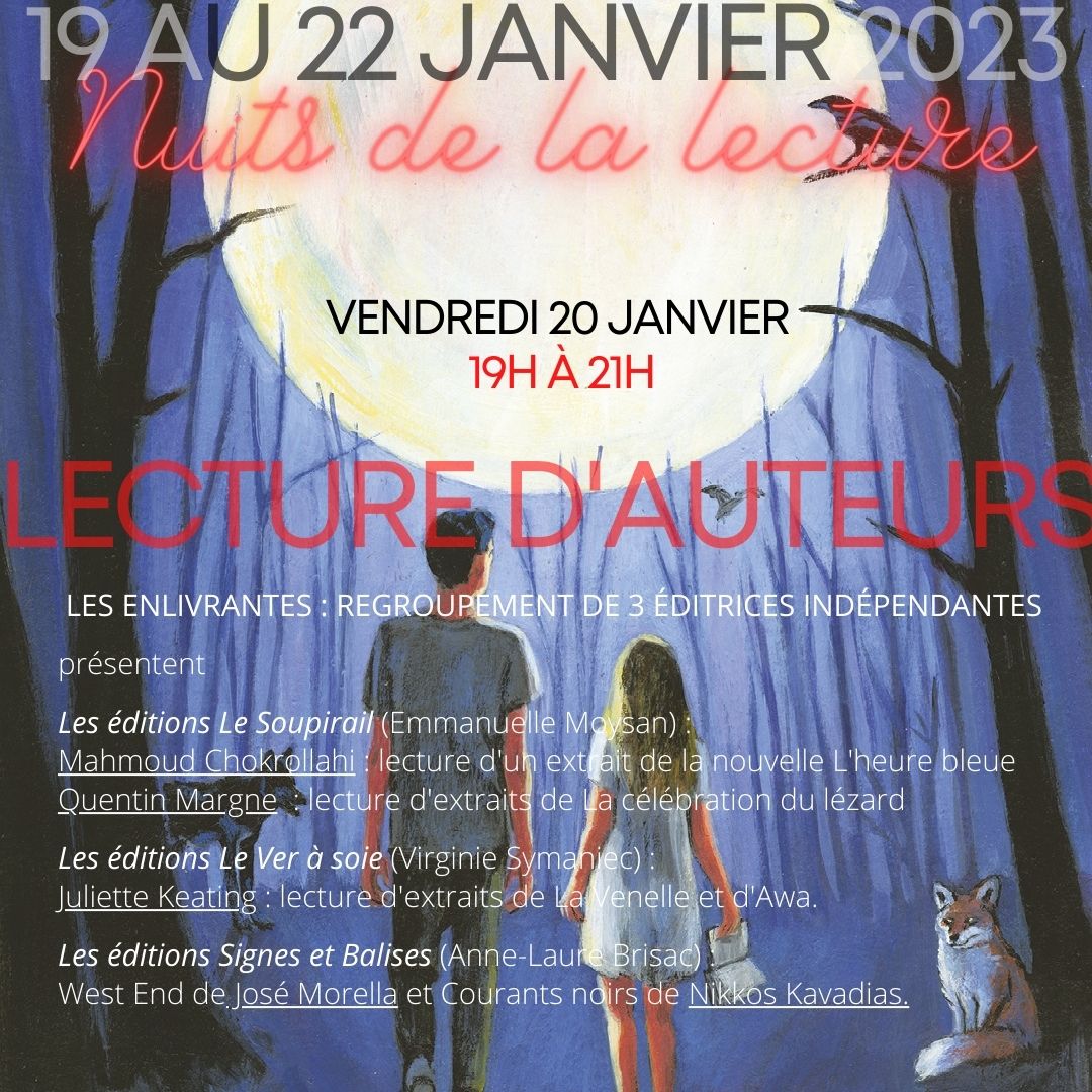 Nuits de la lecture 2023